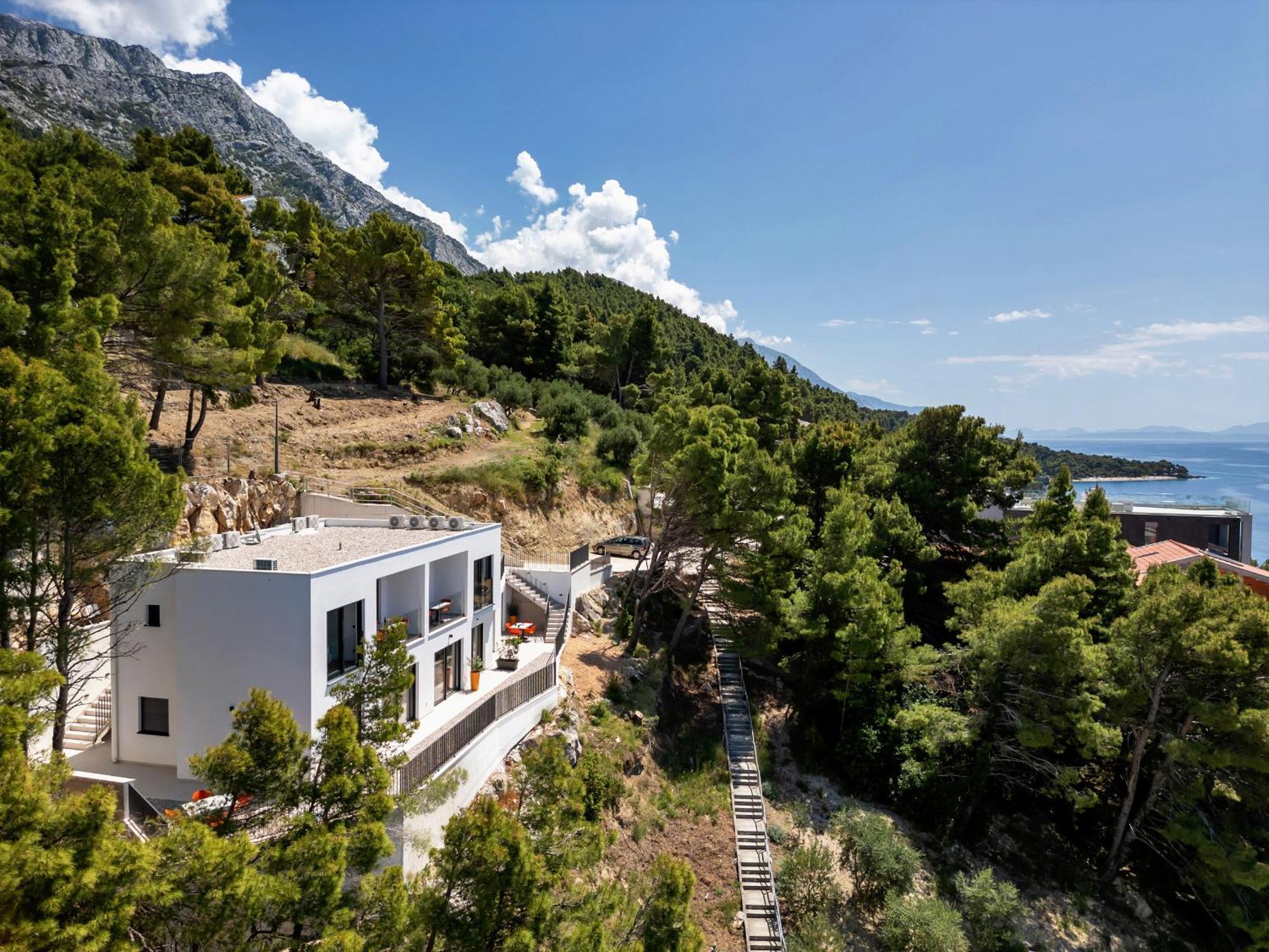 Villa Lito - Only 50M From Sea! - Makarska Exklusiv Брела Екстер'єр фото