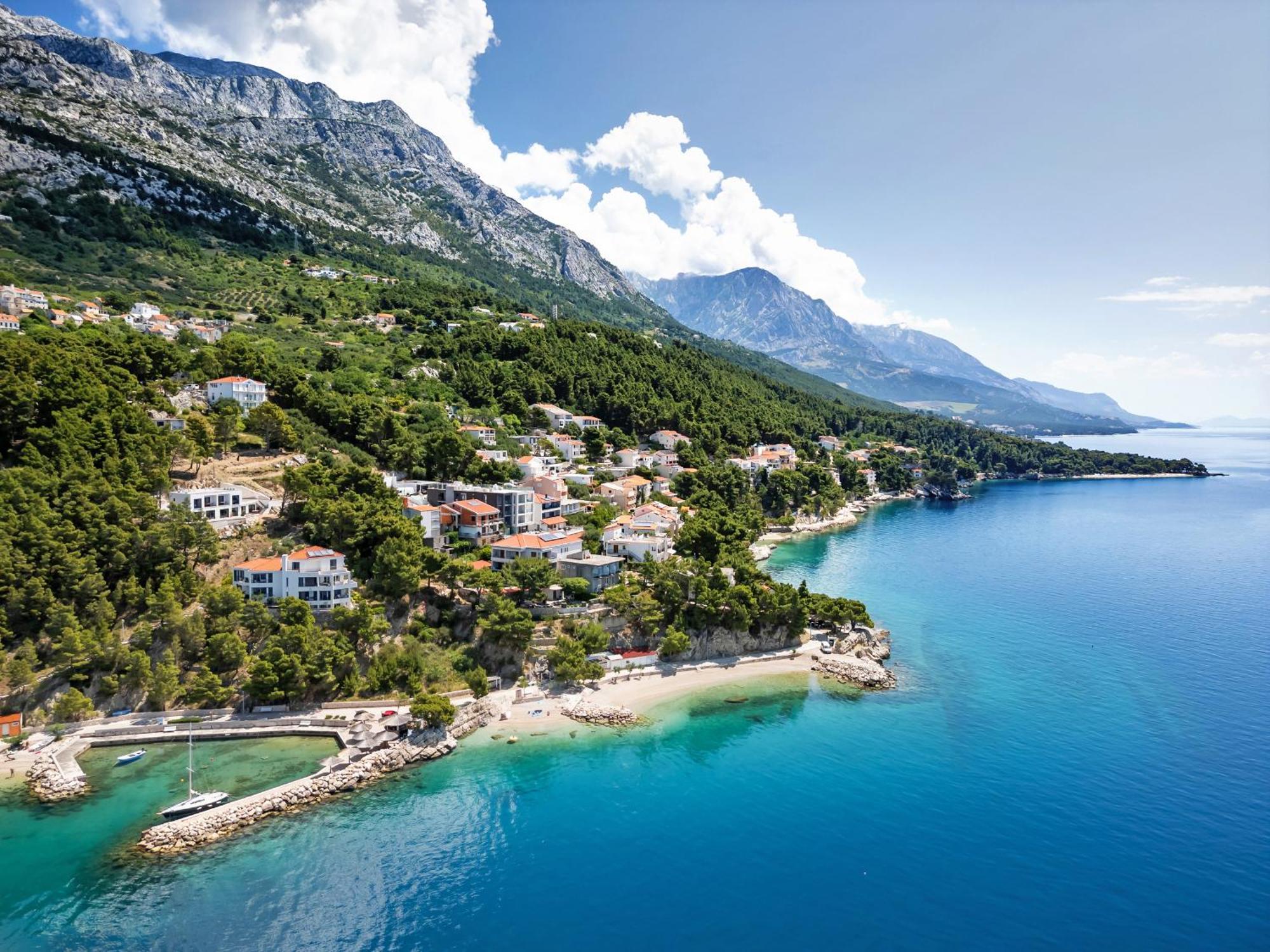 Villa Lito - Only 50M From Sea! - Makarska Exklusiv Брела Екстер'єр фото